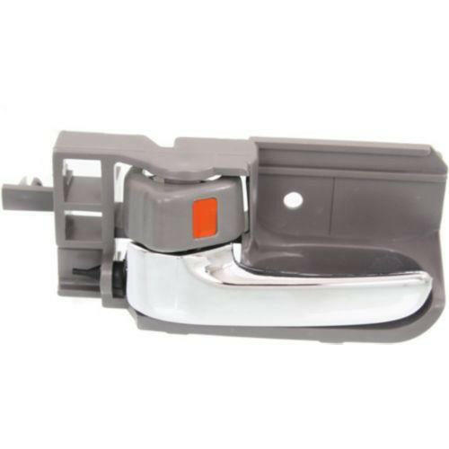 2003-2008 Toyota Corolla Front Door Handle LH, Inside, Chrome + Gray.