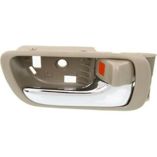 2002-2006 Toyota Camry Front Door Handle RH, Inside, Chrome+beige,.