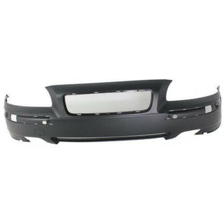 2005-2007 Volvo V70 Front Bumper Cover, Primed, w/o Headlamp Washer & Wiper Hole.