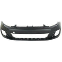 2010-2014 Volkswagen Golf Front Bumper Cover, w/HLW, w/o Parking Assist, Hatchback.