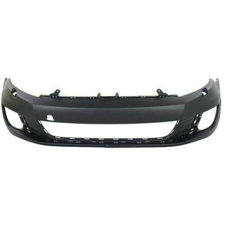 2010-2014 Volkswagen Golf Front Bumper Cover, w/HLW, w/o Parking Assist, Hatchback.