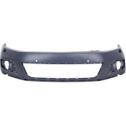 2012-2016 Volkswagen Tiguan Front Bumper Cover, w/Hlamp Washer, w/Parking Aid-2.