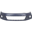 2012-2016 Volkswagen Tiguan Front Bumper Cover, w/Hlamp Washer, w/Parking Aid-2.