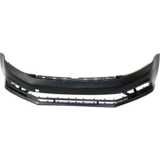 2015-2016 Volkswagen Jetta Front Bumper Cover, w/o HLW & Parking Assist, Exc GLI.