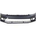 2015-2016 Volkswagen Jetta Front Bumper Cover, Primed, w/Headlamp Washer - Classic 2 Current Fabrication