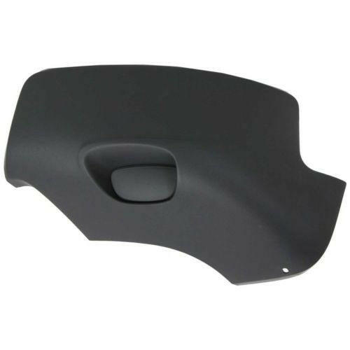 2003-2014 Volvo XC90 Front Bumper End LH, Lower Side, Primed, w/o Fog Light Hole.