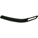 2001-2004 Volvo S40 Front Bumper Molding LH, Black.