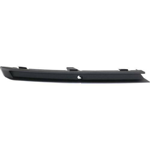 2015-2016 Volkswagen Jetta Front Bumper Molding LH, End Plate, Textured, w/Fog Lamp.
