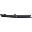 2015-2016 Volkswagen Jetta Front Bumper Molding LH, End Plate, Textured, w/Fog Lamp.
