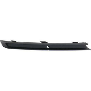 2015-2016 Volkswagen Jetta Front Bumper Molding LH, End Plate, Textured, w/Fog Lamp.