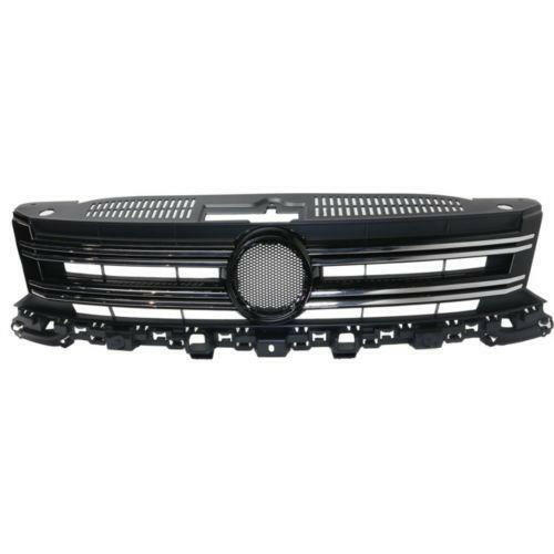 2012-2016 Volkswagen Tiguan Grille, Textured, With Chrome Molding.
