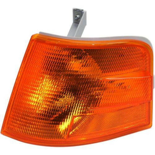 1996-2003 Volvo VN HD Signal Light LH, Lens And Housing, Amber Lens.