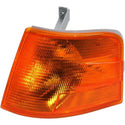 1996-2003 Volvo VN HD Signal Light LH, Lens And Housing, Amber Lens.