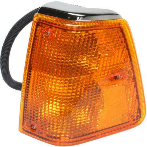 1988-1997 Volvo WCA Series HD Signal Light LH, Assembly, Amber Lens.