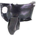 2010-2014 Volkswagen Golf Front Fender Liner RH, Front Section, w/Hole, Hatchback.