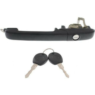 1994-1997 Volkswagen Passat Front Door Handle LH, Textured, w/o Power Lock.