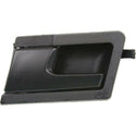 1992-2003 Volkswagen Eurovan Front Door Handle LH, Inside, Black, Plastic.