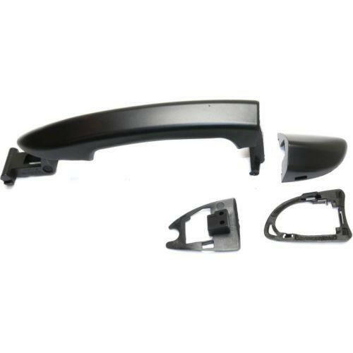 2006-2010 Volkswagen Passat Front Door Handle LH, Prmd Blk, w/o Hole, w/o Sensor.