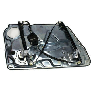 1998-2005 Volkswagen Passat Front Window Regulator RH, Power, w/o Motor, W/Panel.