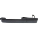 1990-1993 Volkswagen Passat Rear Door Handle LH, Textured Black+metal.