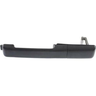 1990-1993 Volkswagen Passat Rear Door Handle LH, Textured Black+metal.
