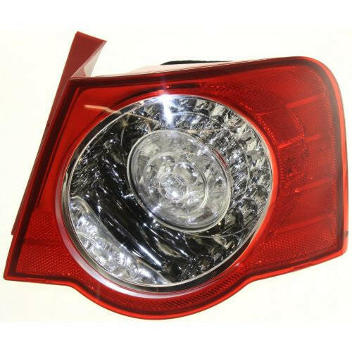 2006-2010 Volkswagen Passat Tail Lamp RH, Outer, Assembly, Sedan.