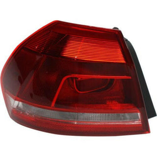 2012-2015 Volkswagen Passat Tail Lamp LH, Outer, Assembly.