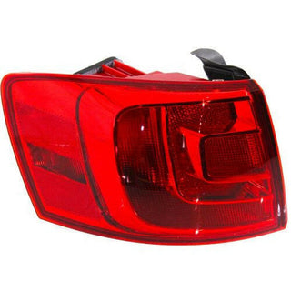2011-2016 Volkswagen Jetta Tail Lamp LH, Outer, W/o Rear Fog Lamp, Sedan-CAPA.