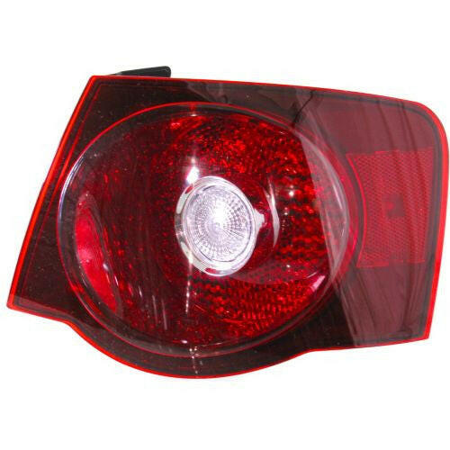 2008-2010 Volkswagen Jetta Tail Lamp RH, Outer, Assembly, Sedan.