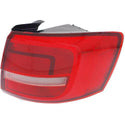 2015 Volkswagen Jetta Tail Lamp RH, Outer, W/ Led Lamps, Hybrid.