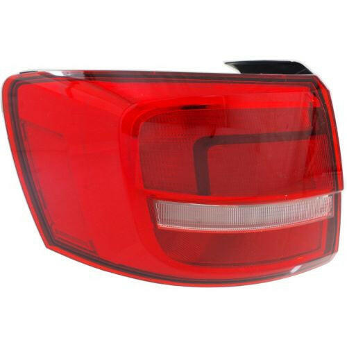 2015 Volkswagen Jetta Tail Lamp LH, Outer, W/ Led Lamps, Hybrid.