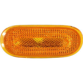 2002-2004 Volkswagen Beetle Rear Side Marker Lamp RH, Lens, Yellow, w/Turbo S - Classic 2 Current Fabrication