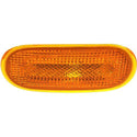 2002-2004 Volkswagen Beetle Rear Side Marker Lamp LH, Lens, Yellow, w/Turbo S - Classic 2 Current Fabrication