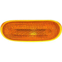 2002-2004 Volkswagen Beetle Rear Side Marker Lamp LH, Lens, Yellow, w/Turbo S.