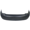 2001-2005 Volkswagen Passat Rear Bumper Cover, Primed, With 1 Exhaust Hole, Sedan.