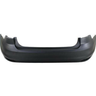 2015-2016 Volkswagen Jetta Rear Bumper Cover, w/o Parking Assist, Sedan/Hybrid.