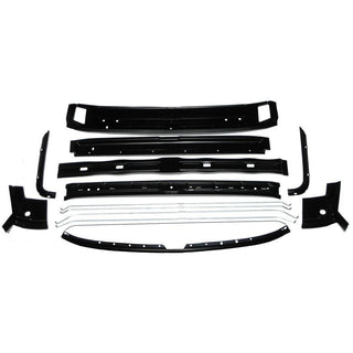 1969 Chevy Camaro Roof Panel Brace Kit, 14 Piece.
