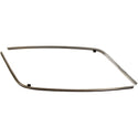 1970-1981 GM F-BODY Hardtop Roof Rail Inner Weatherstrip Metal Channel Set.