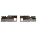1970-1981 GM F-BODY Hardtop Roof Rail Inner Weatherstrip Metal Channel Set.