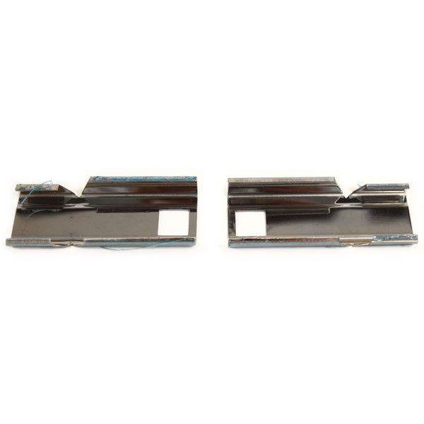 1970-1981 GM F-BODY Hardtop Roof Rail Inner Weatherstrip Metal Channel Set.