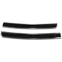 1970-1981 GM F-BODY Hardtop Roof Rail Inner Weatherstrip Metal Channel Set.