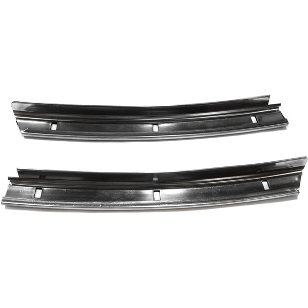 1970-1981 GM F-BODY Hardtop Roof Rail Inner Weatherstrip Metal Channel Set.