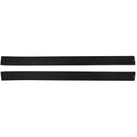 1978-1988 GM G Body  T-Top Rear Weatherstrip Retainer stainless Steel With Black Paint (Pair) - Classic 2 Current Fabrication