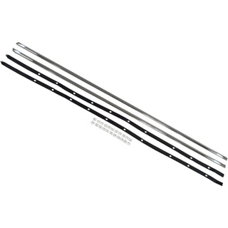 1965-1972 Mercedes-Benz W108 W109 SEL Rocker Panel Side Moulding Set Polish.