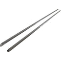 1965-1972 Mercedes-Benz W108 W109 SEL Rocker Panel Side Moulding Set Polish.