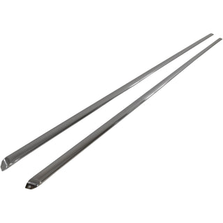 1965-1972 Mercedes-Benz W108 W109 SEL Rocker Panel Side Moulding Set Polish.