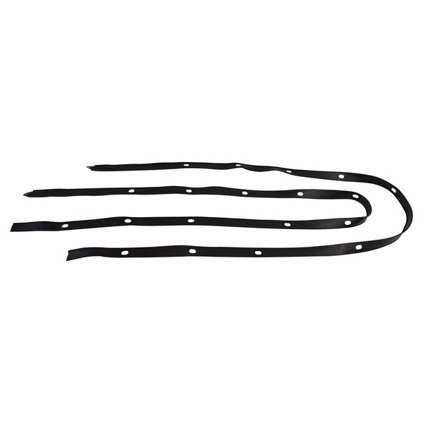 1965-1972 Mercedes-Benz W108 W109 SEL Rocker Panel Side Moulding Set Polish.