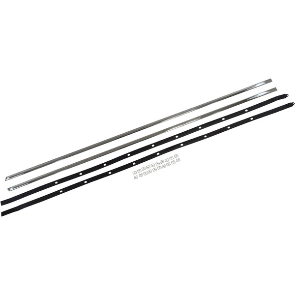 1965-1973 Mercedes-Benz W108 S/SE Rocker Panel Side Moulding Set.