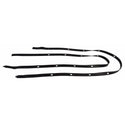 1965-1973 Mercedes-Benz W108 S/SE Rocker Panel Side Moulding Set.
