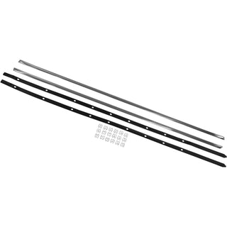 1973-1981 Mercedes-Benz C107 SLC Rocker Panel Side Moulding Set.